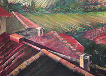 tuscacn roofscape